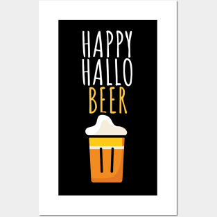 Happy hallo beer Posters and Art